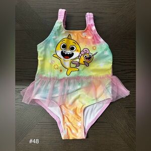 Baby Shark Swim Suit - Size 3T